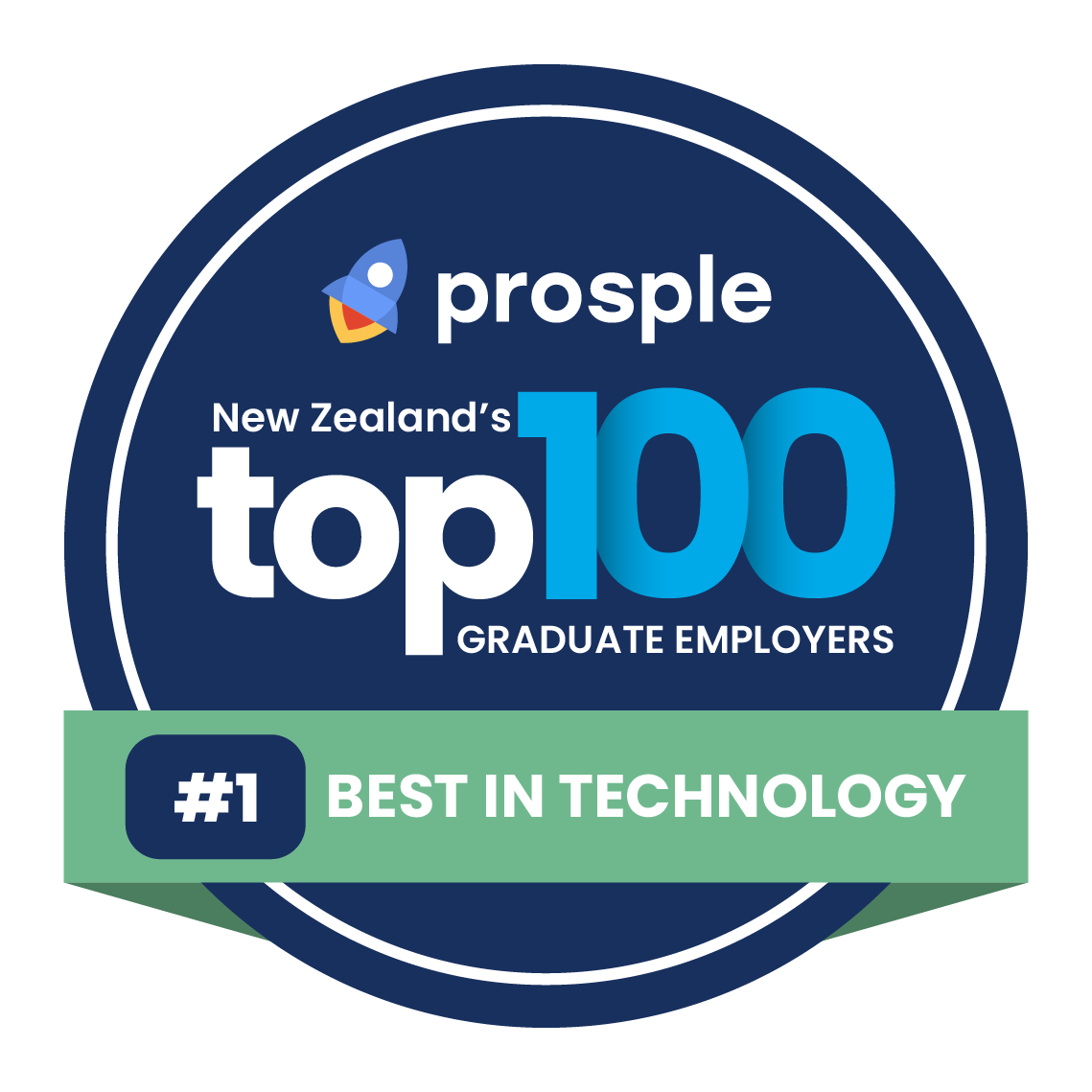 The Prosple Top 100 Graduate Employer award logo