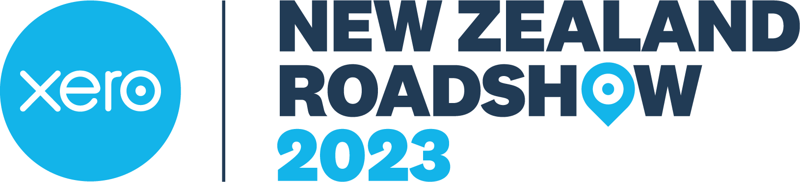 Xero New Zealand Roadshow 2023 logo