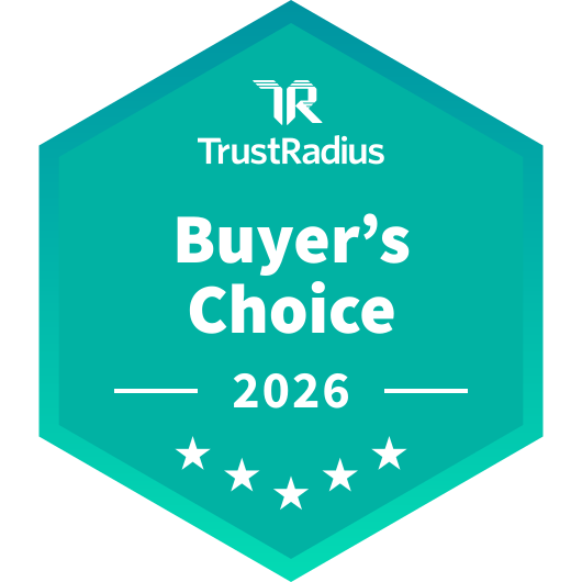 TrustRadius Buyer's Choice 2026 award badge