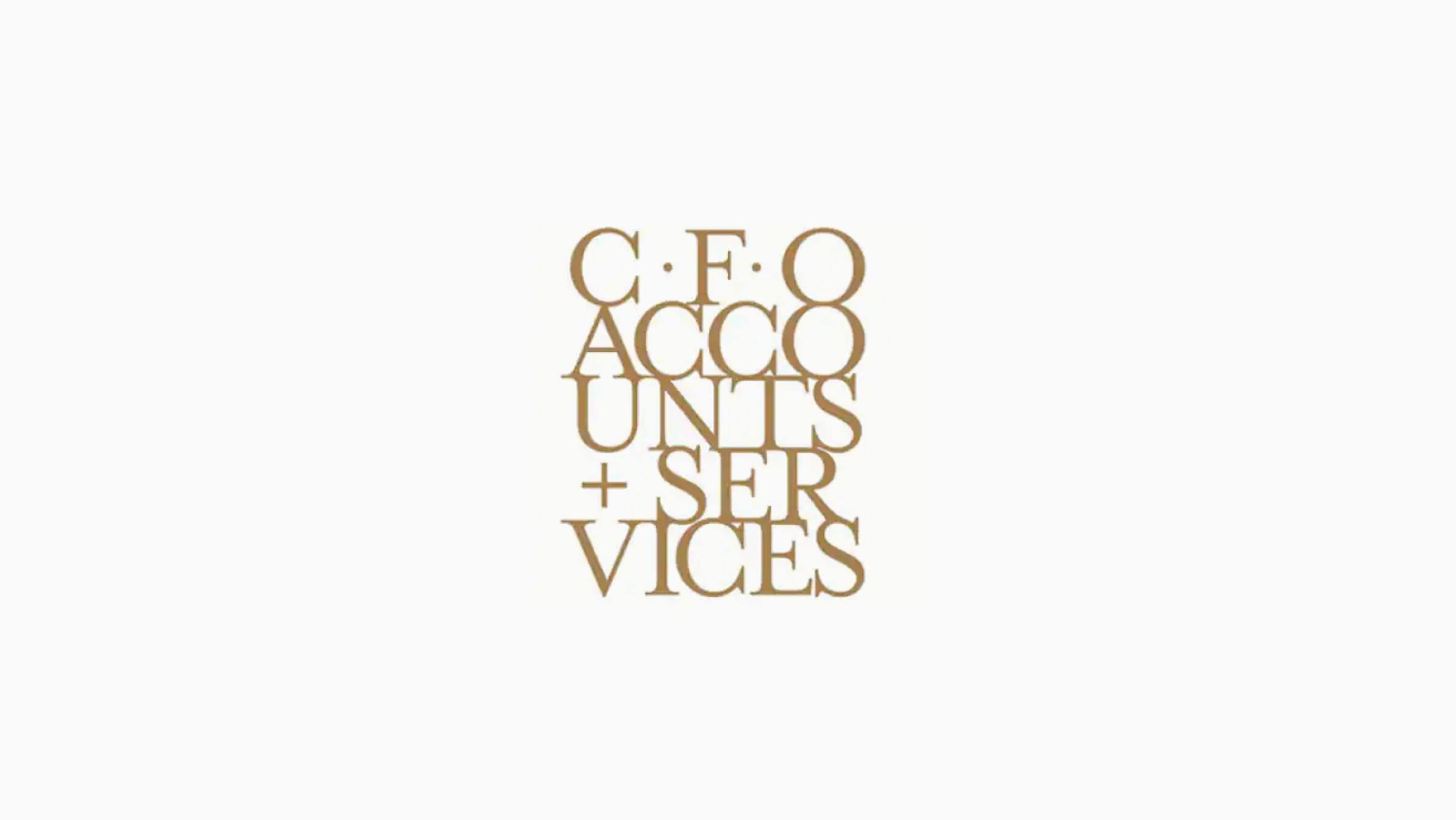 The CFO Accounts & Services Logo