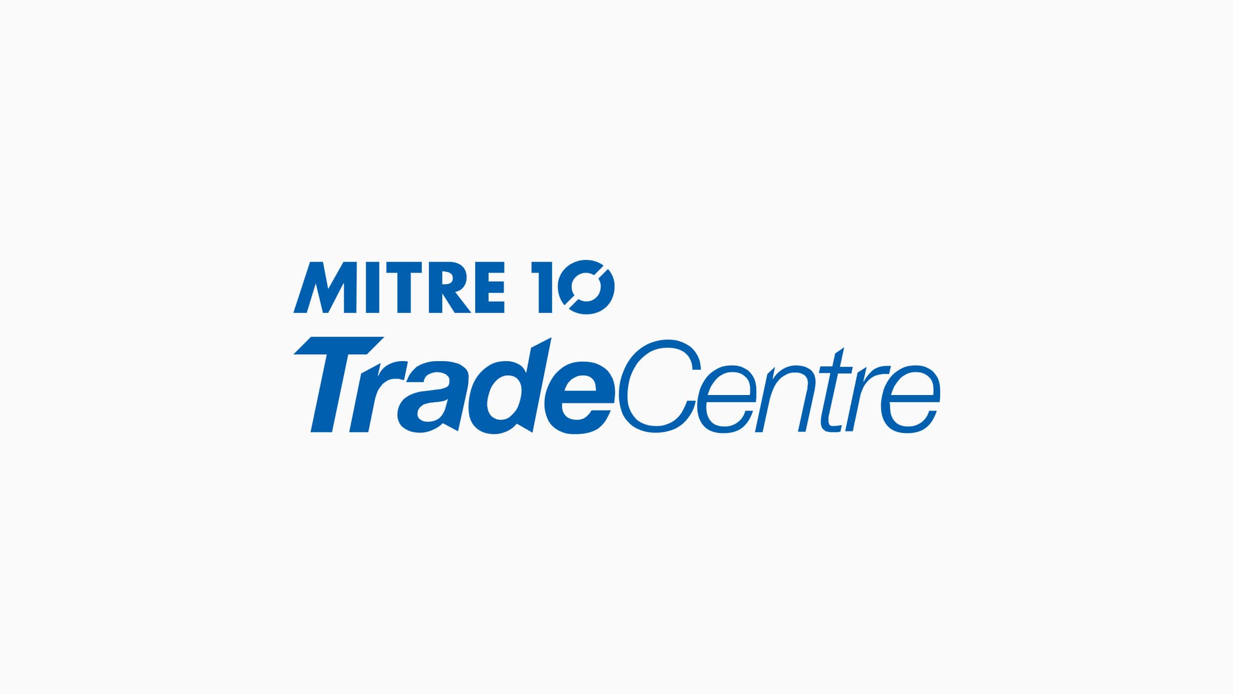 The Mitre 10 TradeCentre logo