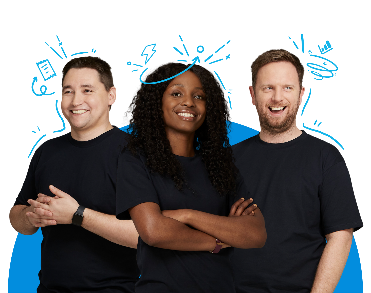 Three members of the Xero partner consulting team.