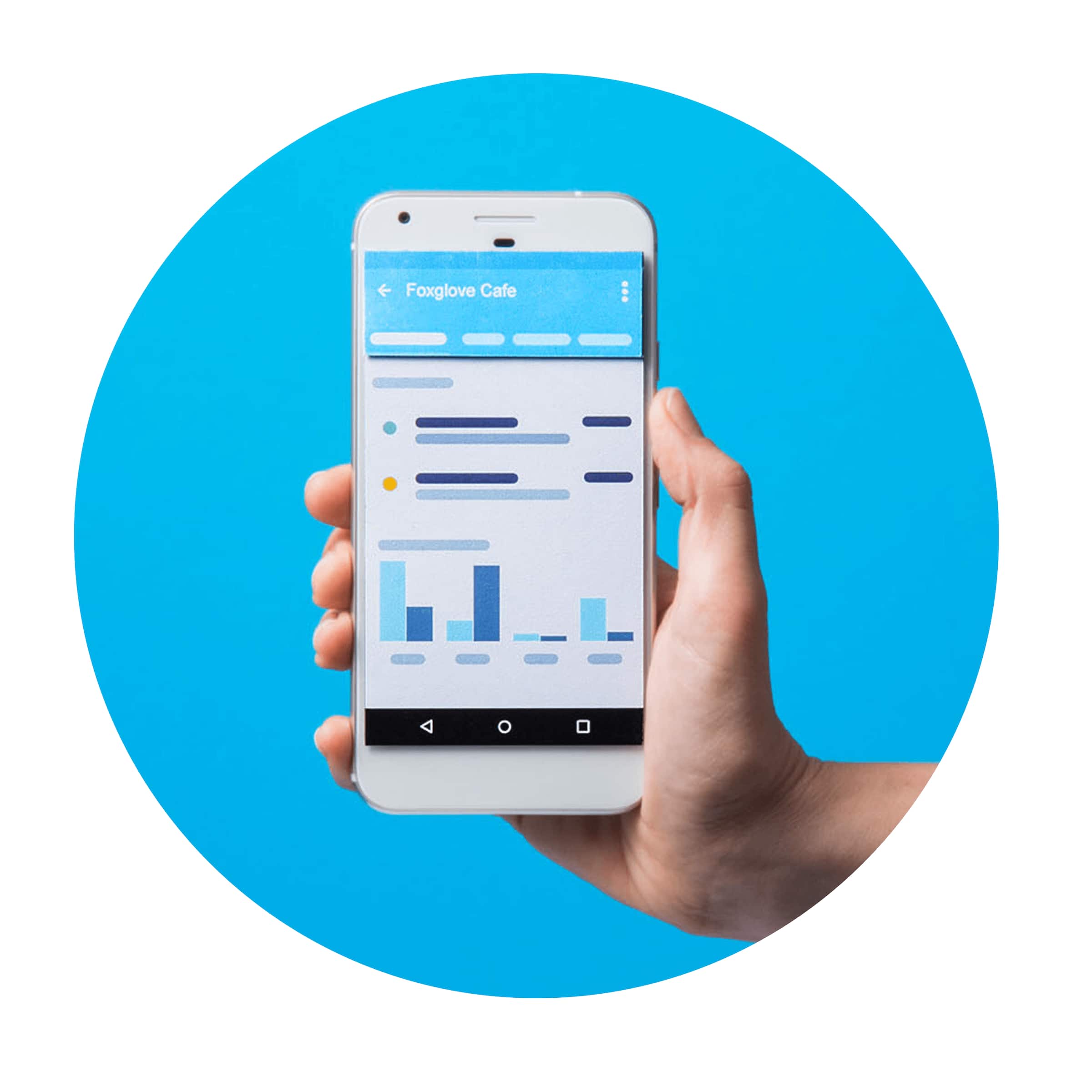Xero’s mobile accounting app lets retailers track their business on the go.