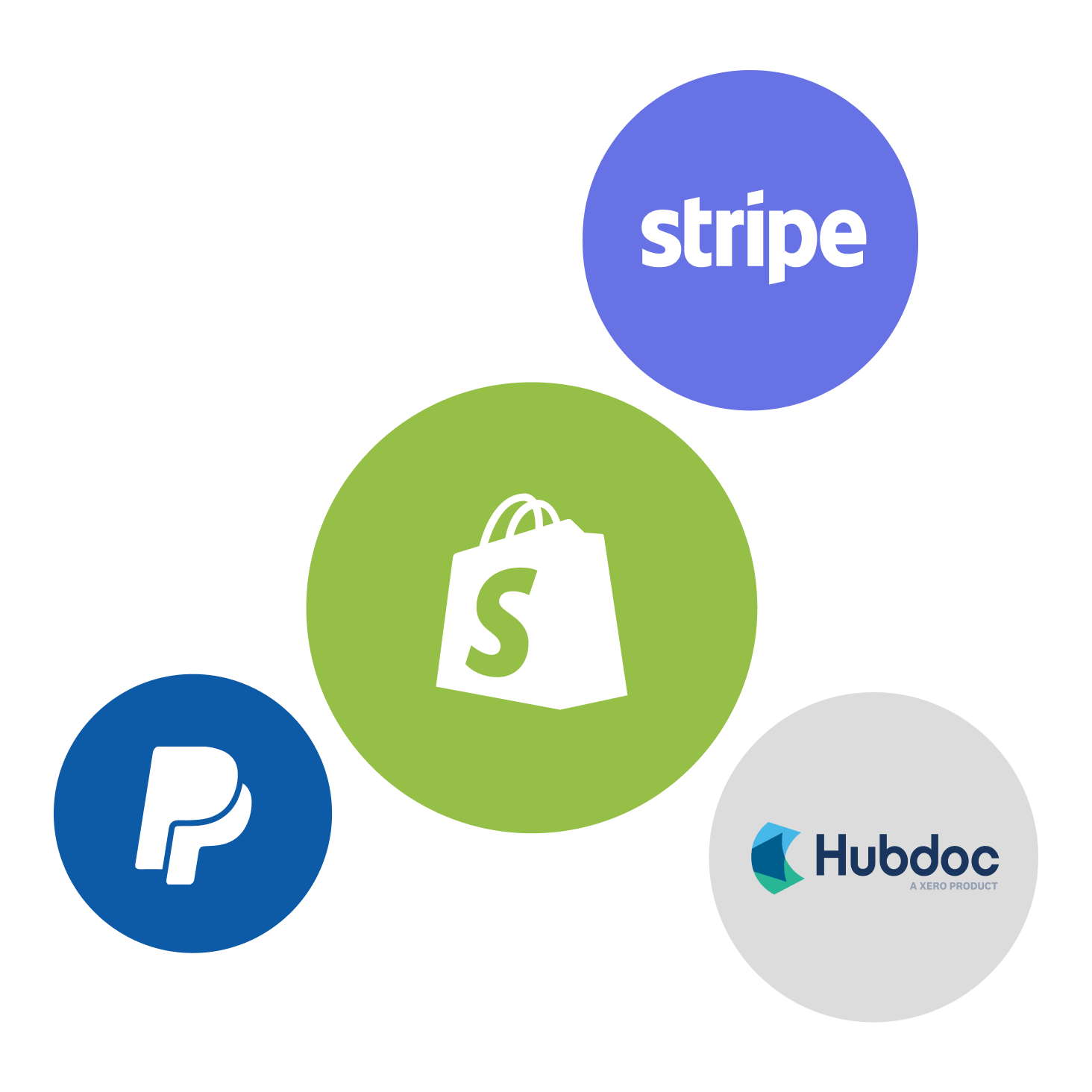 Collection of Xero connected app logos 