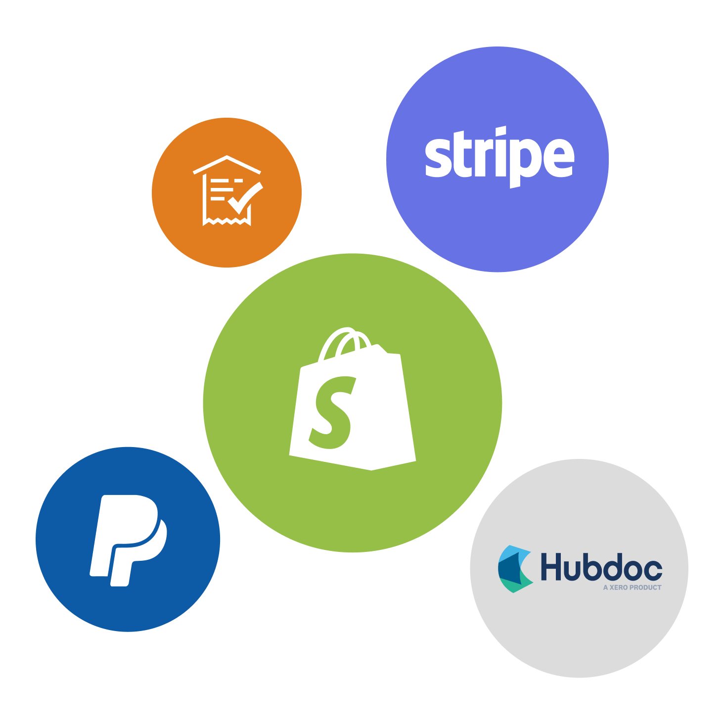 Collection of Xero connected app logos