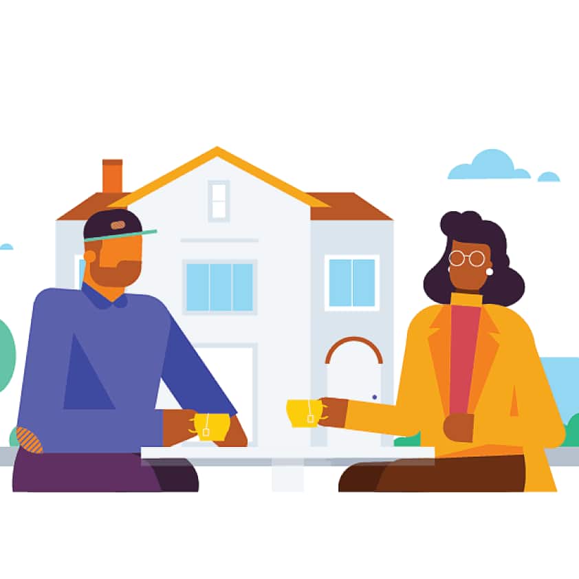 Two Xero users discuss Xero’s online file storage software.