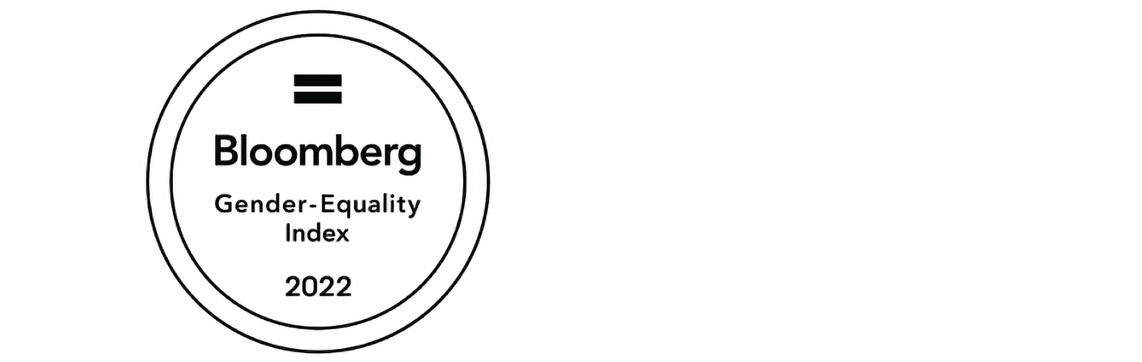The Bloomberg Gender-Equality Index 2022 logo