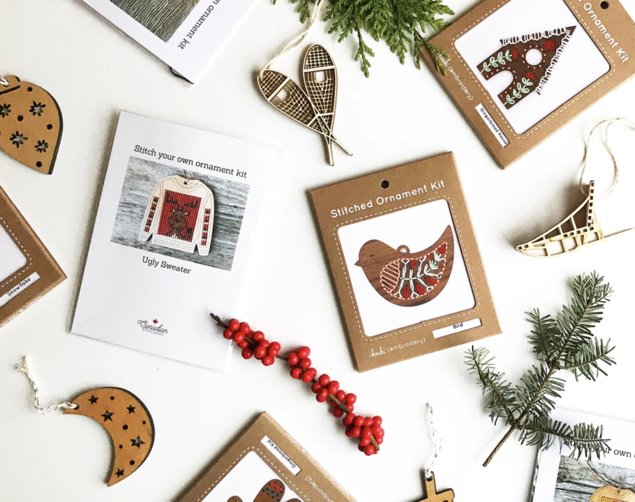 holiday ornaments and cards from Silver Antelope