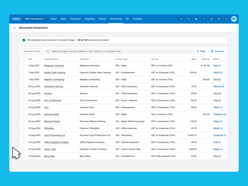 In line editing and attaching files