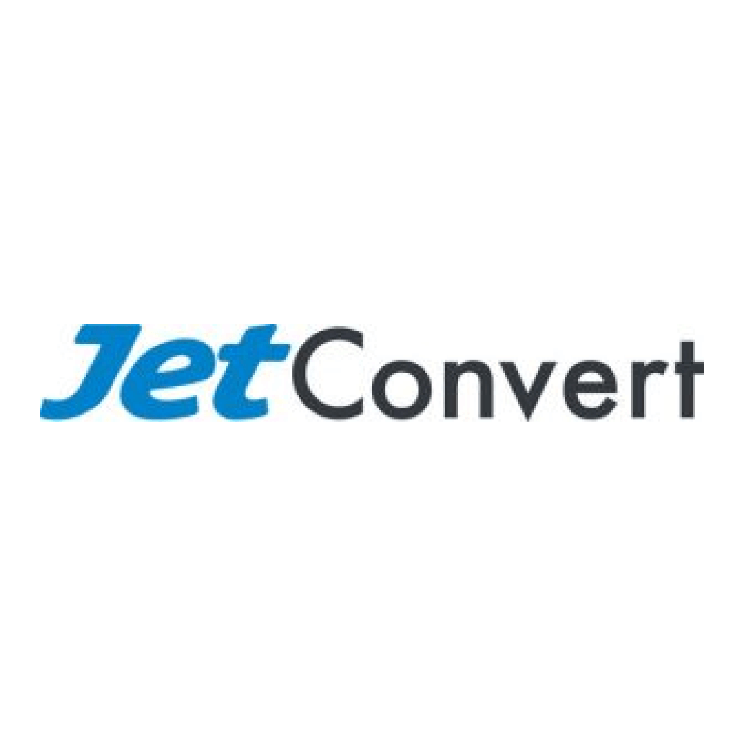 The JetConvert logo.
