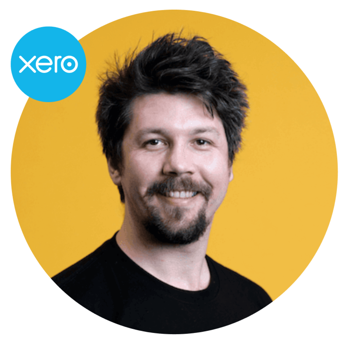 A headshot of Jamie Eddy, verticals lead at Xero.