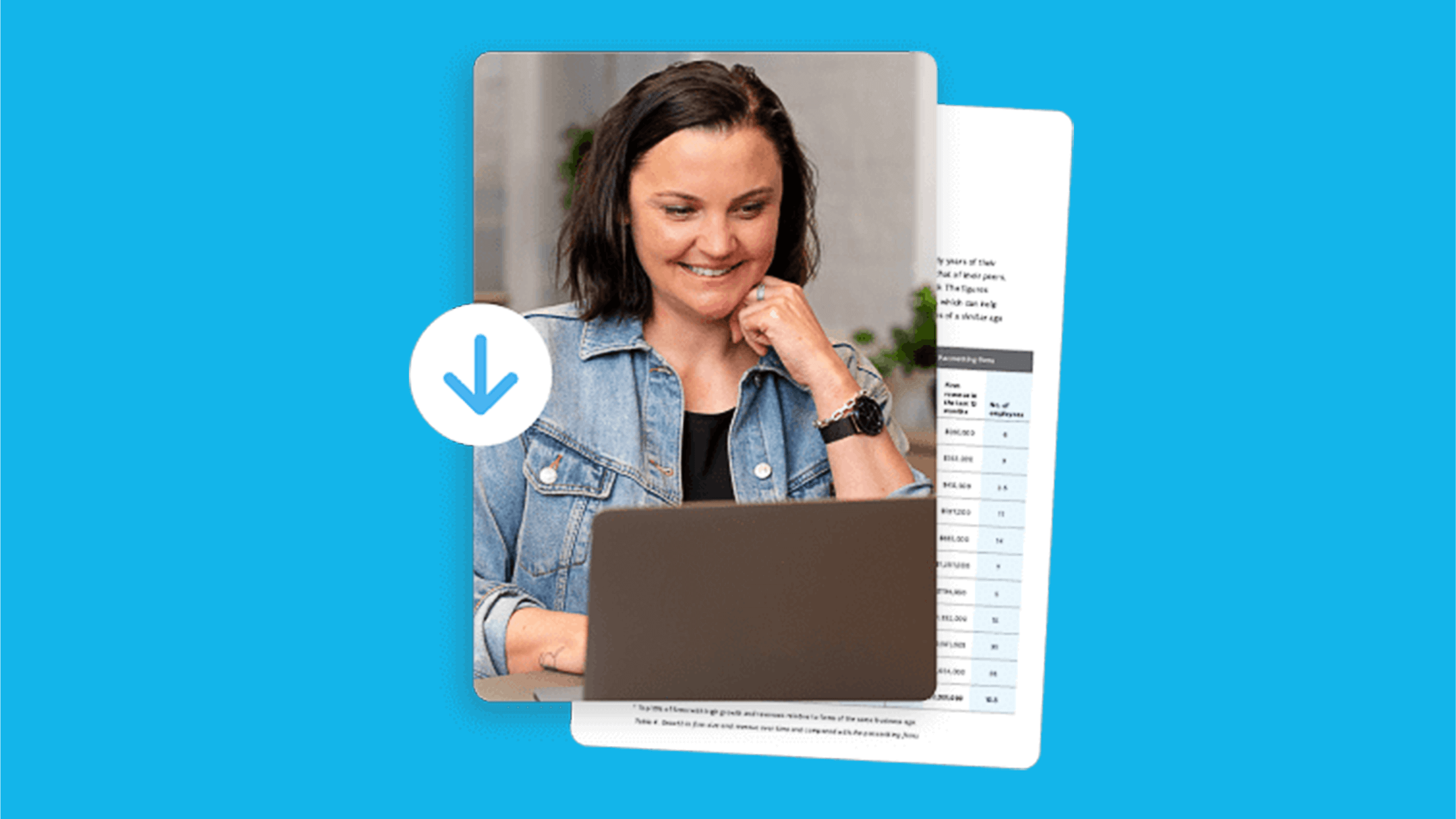 A small business owner watches the Making Tax Digital webinar to find out how VAT changes will affect their business.