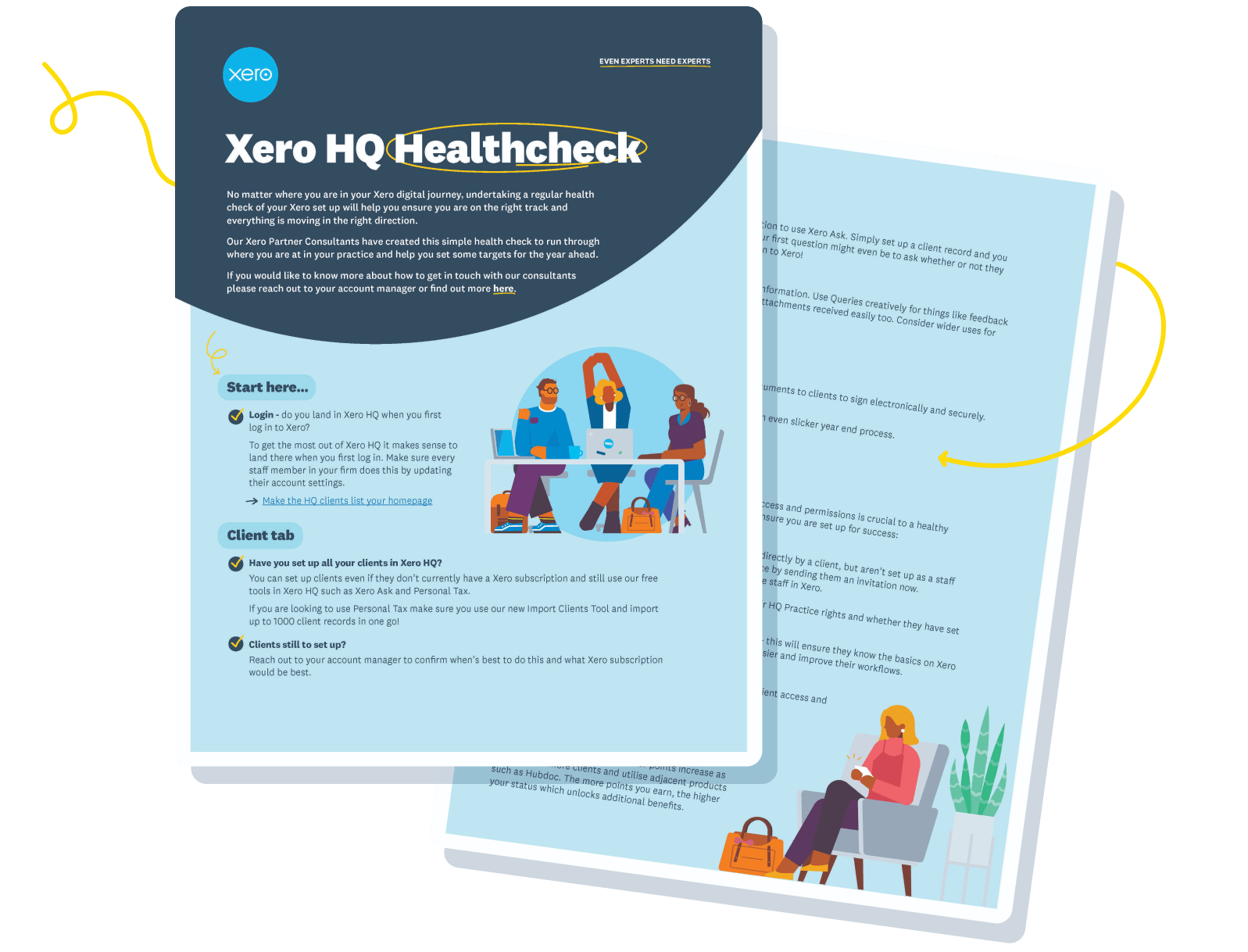 Perform a health check on your Xero HQ