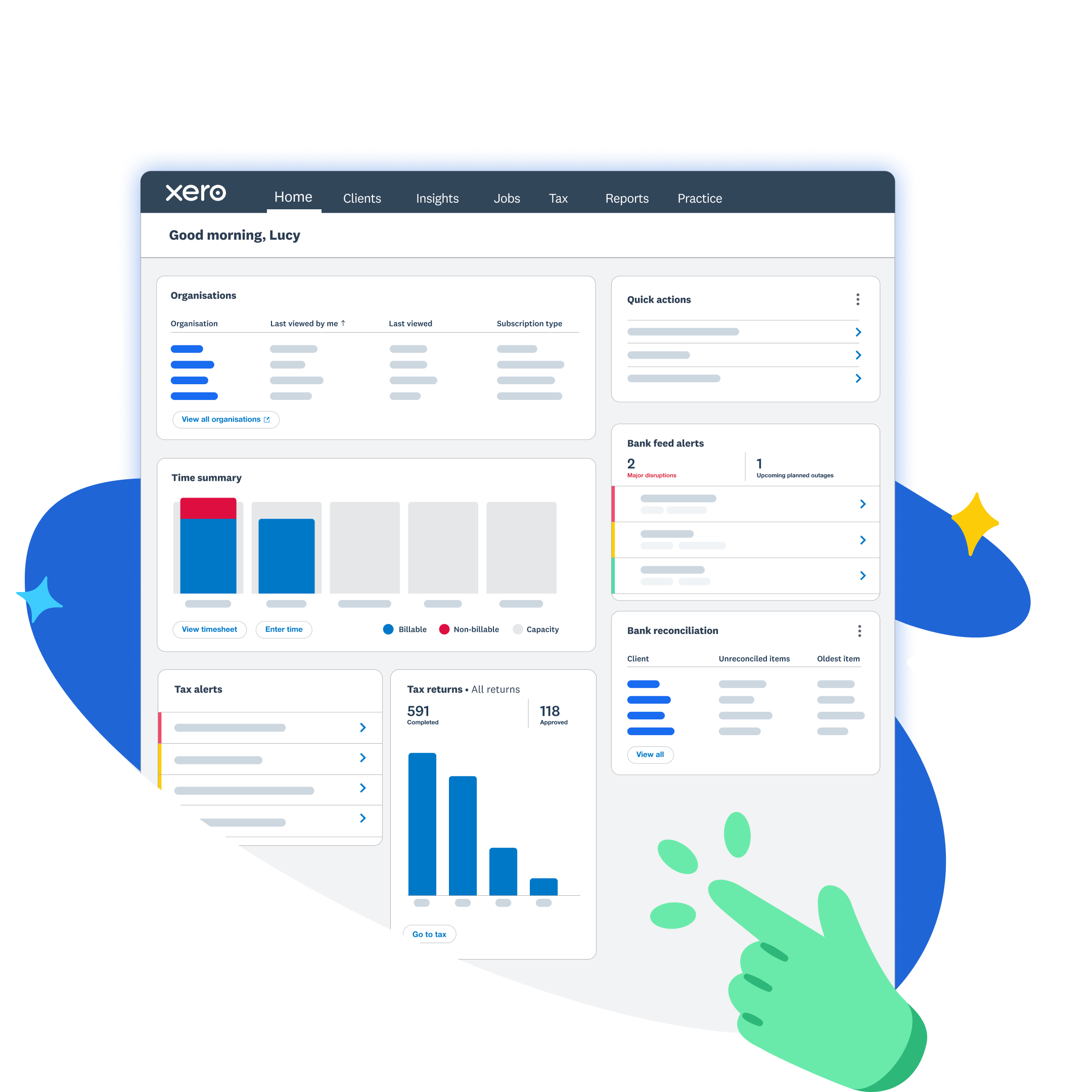 Xero Partner Hub Homepage