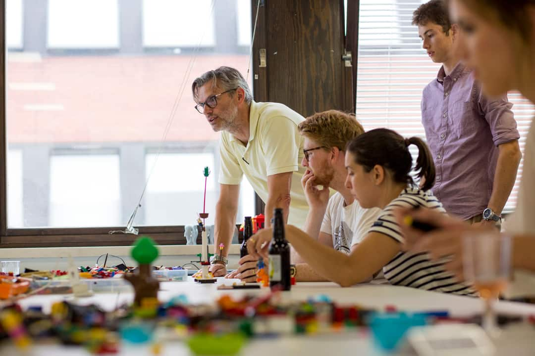 Jonathan Bannister leading a workshop