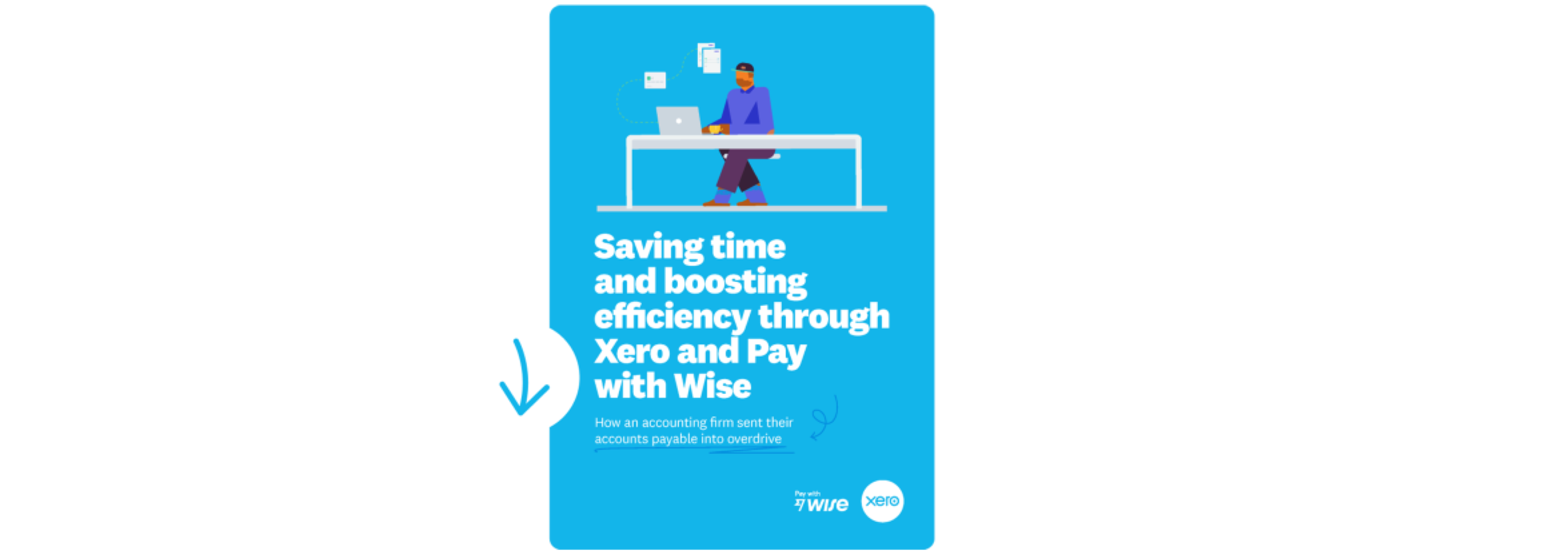 The cover of the Xero Pay with Wise case study.
