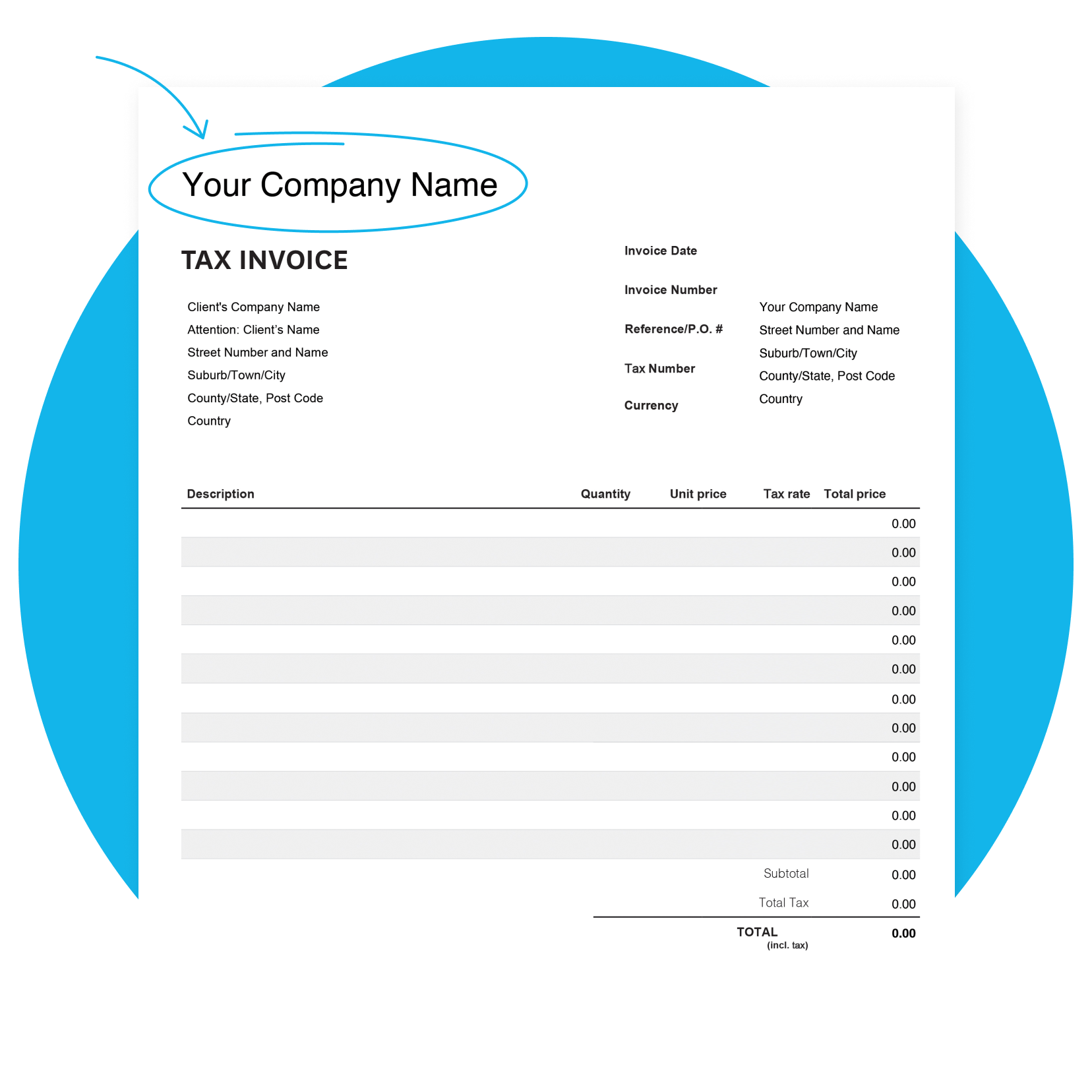 xero-invoice-templates