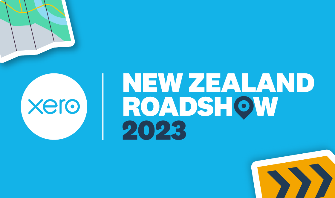 Xero New Zealand Roadshow 2023 logo