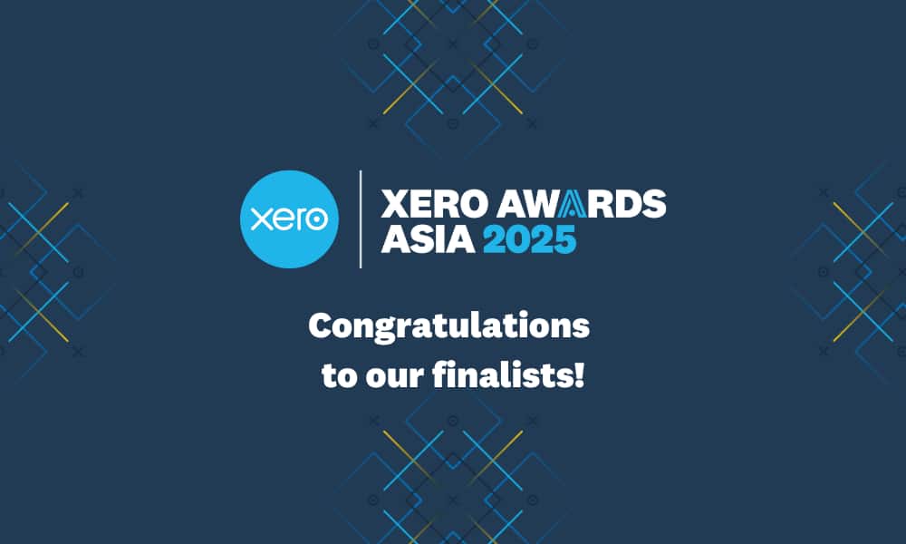 Asia Awards lockup and message that reads: Congratulations to our finalists!