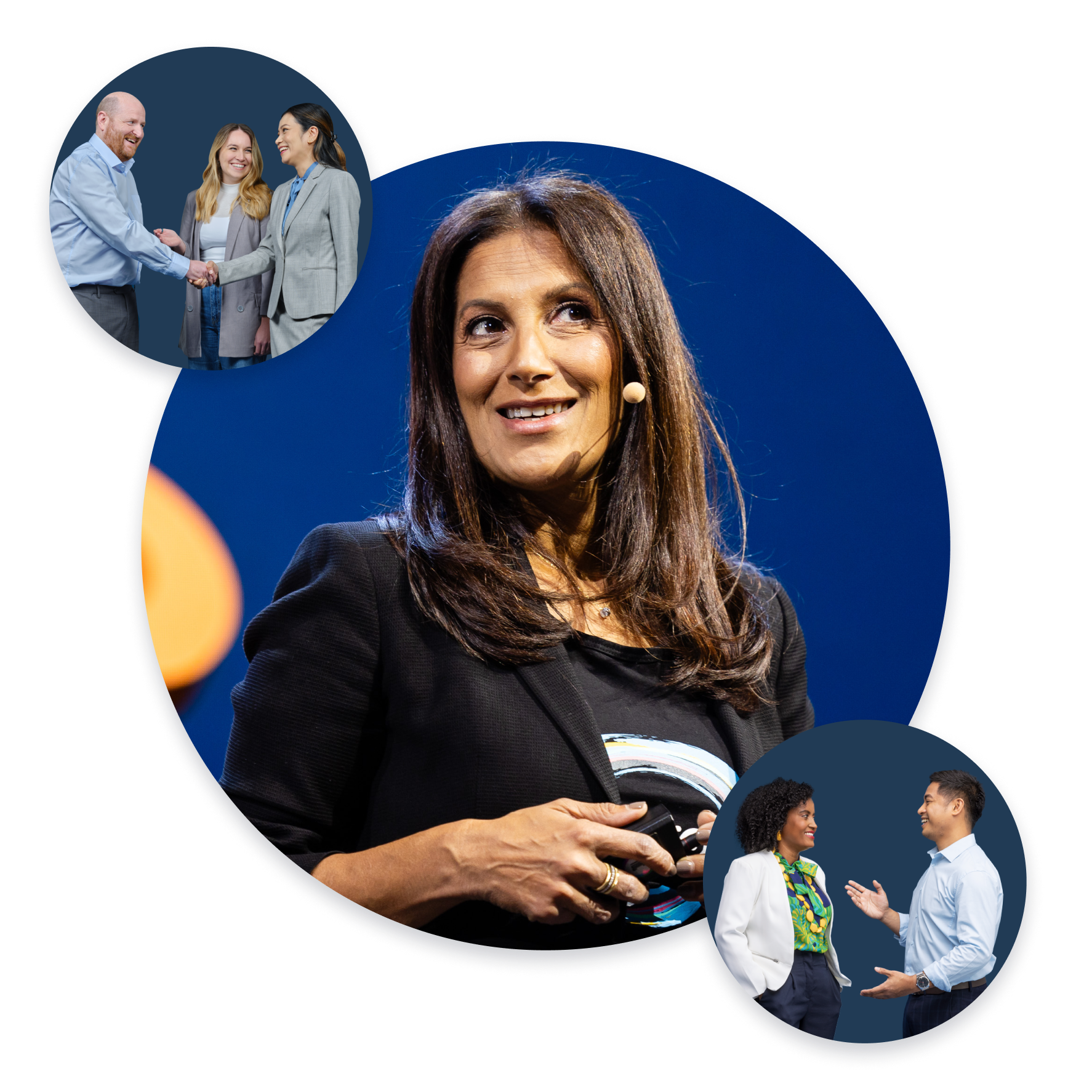 Xero’s chief executive officer Sukhinder Singh Cassidy presents at Xerocon.