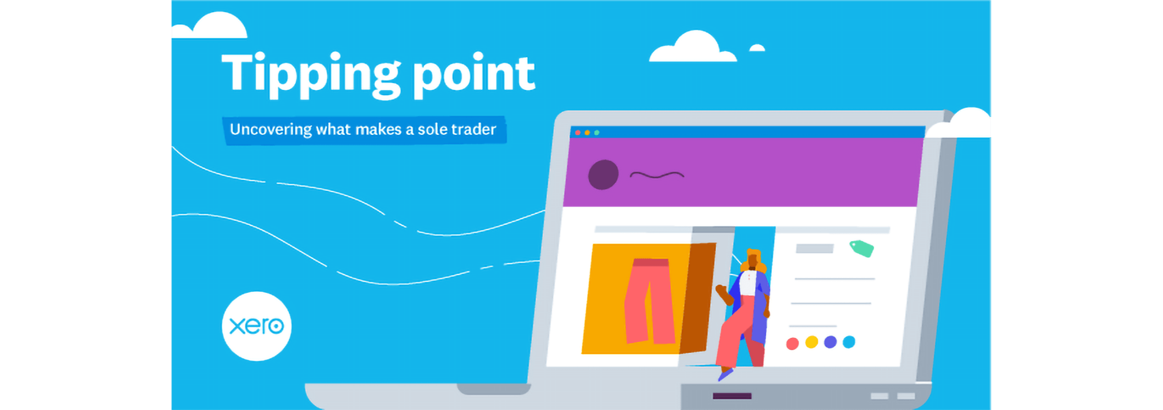 Cover of a handbook about uncovering what makes a sole trader.