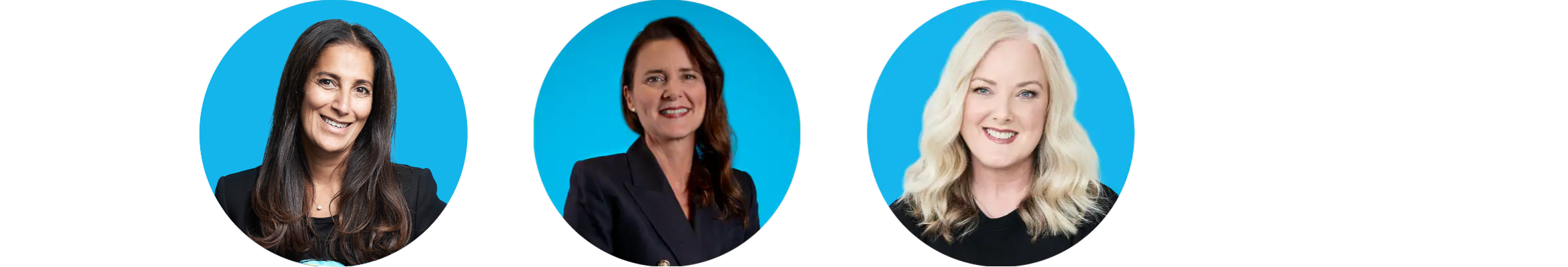Sukhinder Singh Cassidy, Anna Curzon & Kirsty Godfrey-Billy