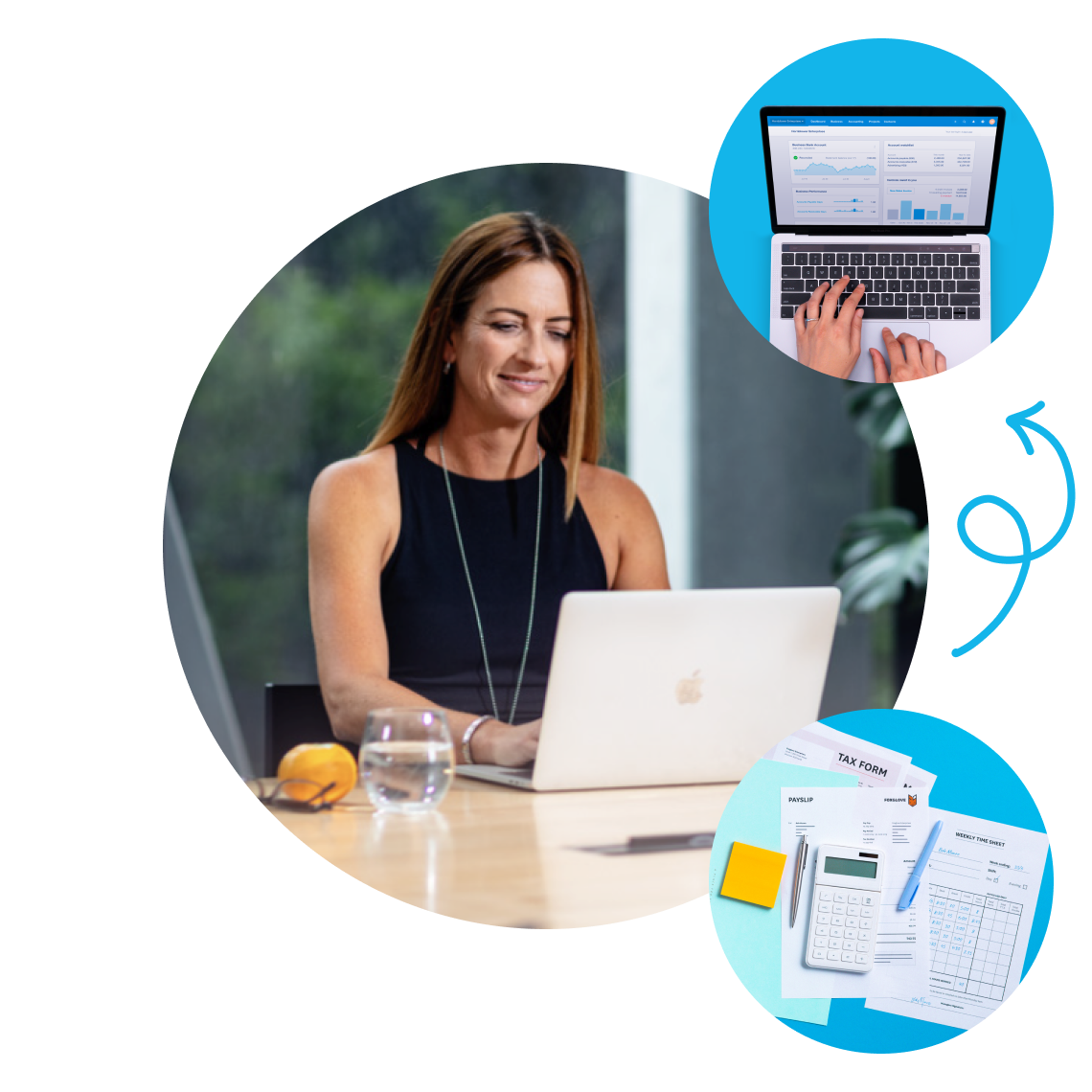A laptop being used to compare Xero vs QuickBooks as accounting software.