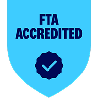 FTA Accreditied badge