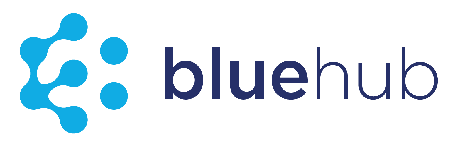 The BlueHub logo