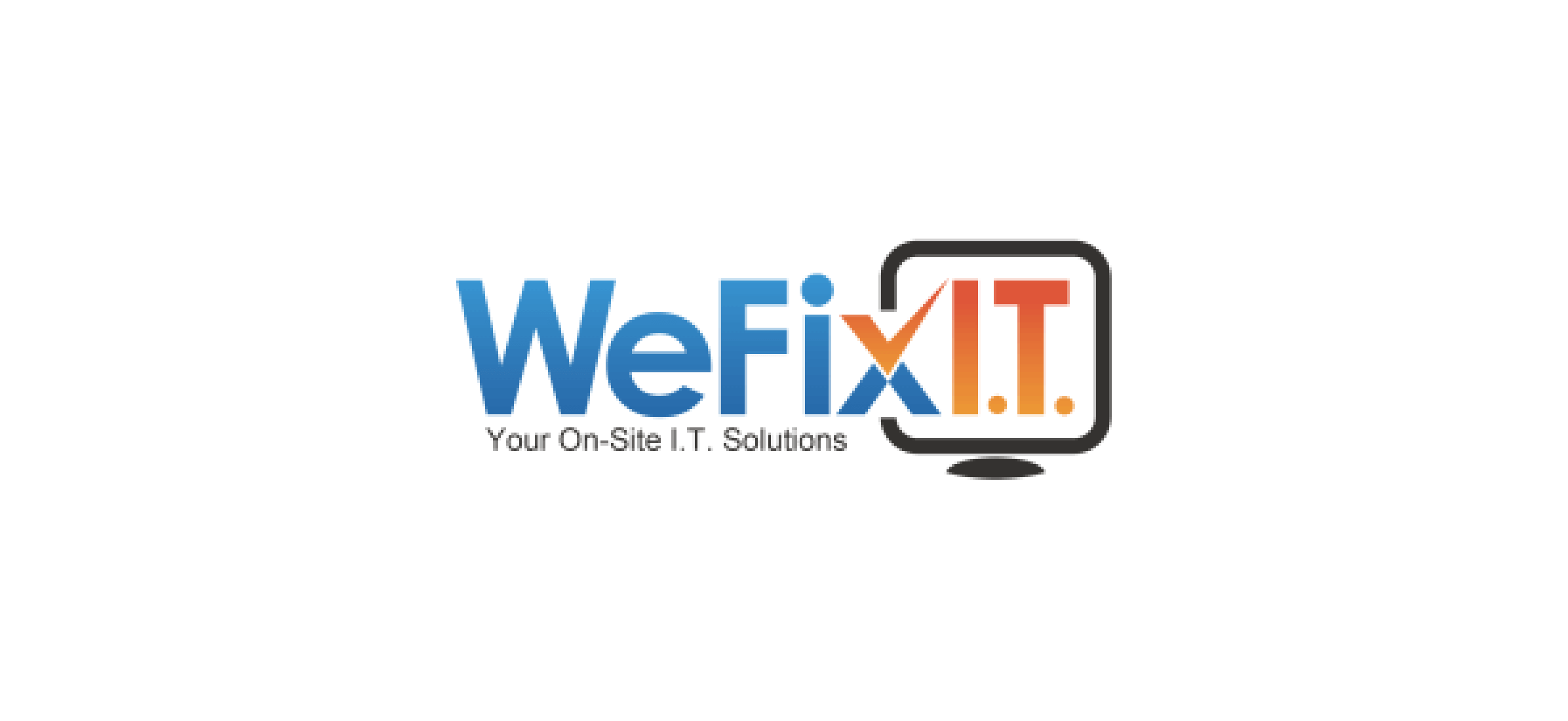 The We Fix IT logo