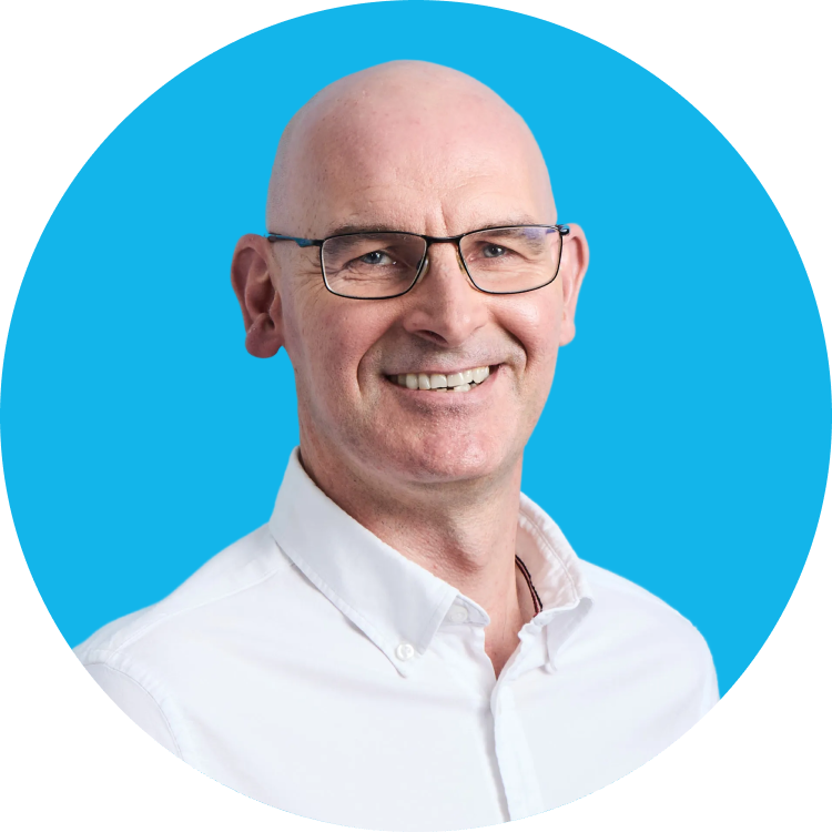 Head and shoulders photo of Damien Coleman, chief legal officer and company secretary at Xero.