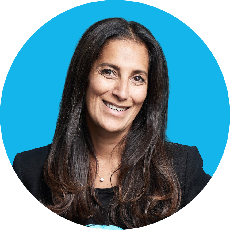 Head and shoulders photo of Sukhinder Singh Cassidy, chief executive officer at Xero.