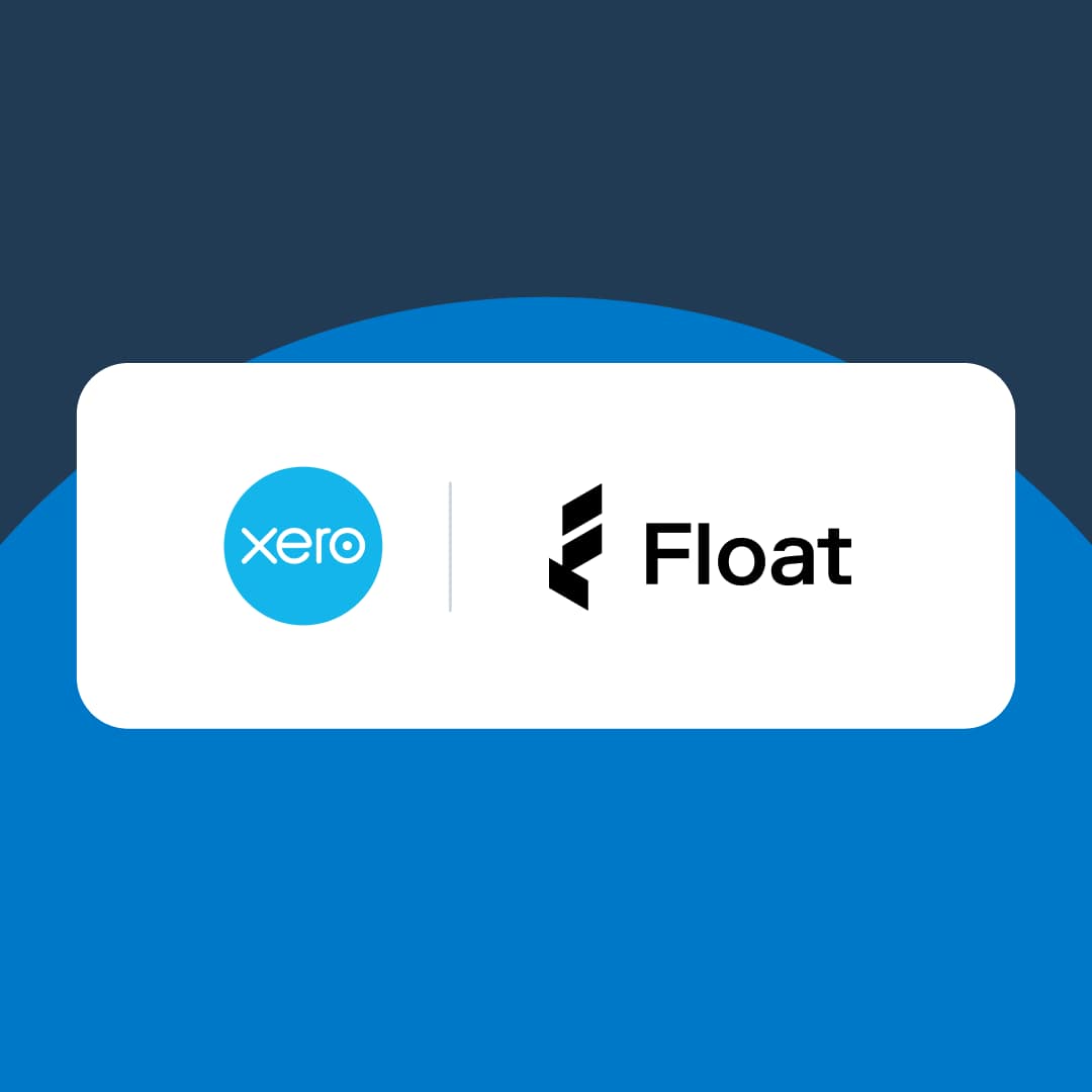 Xero logo alongside Float logo
