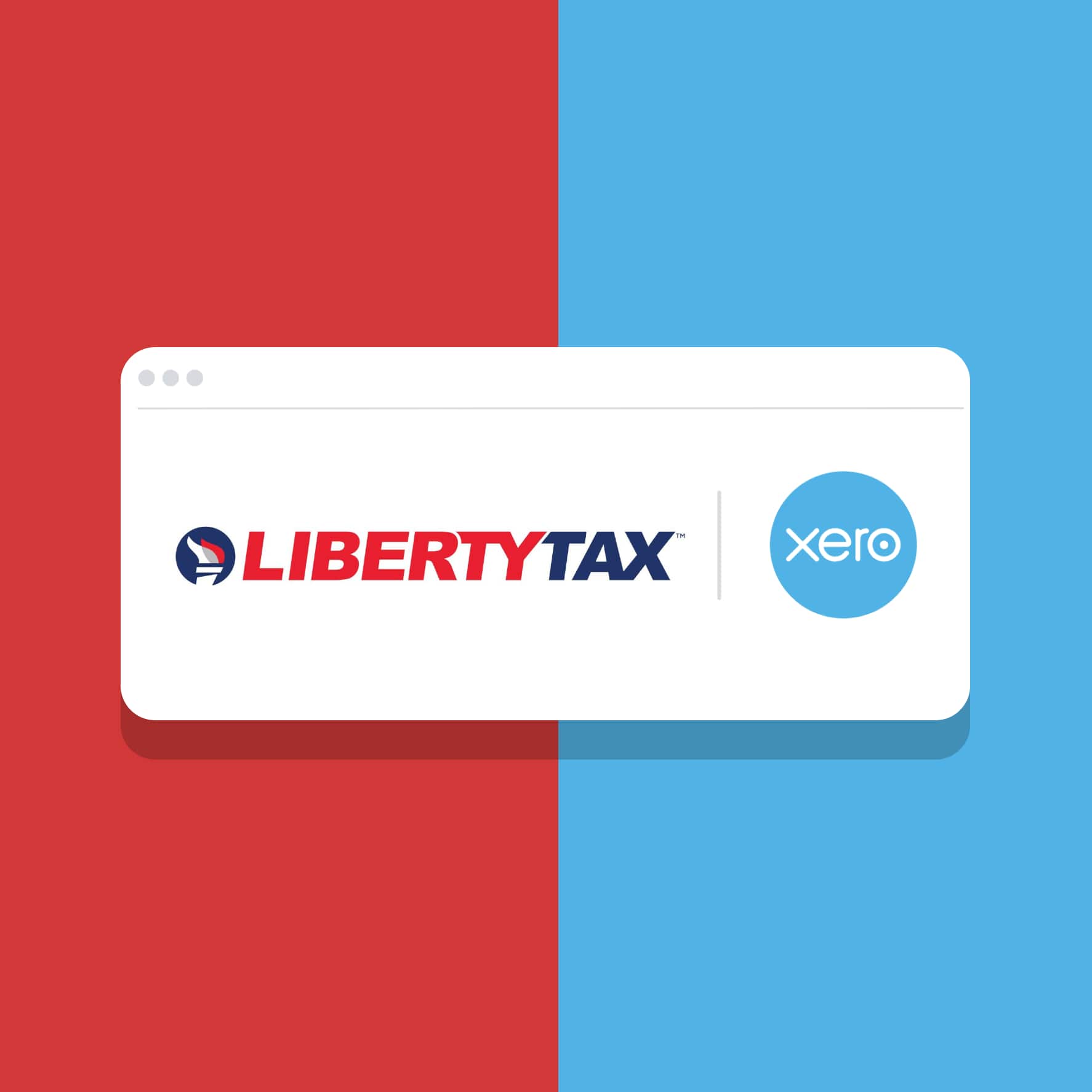 Liberty tax in partnership with Xero