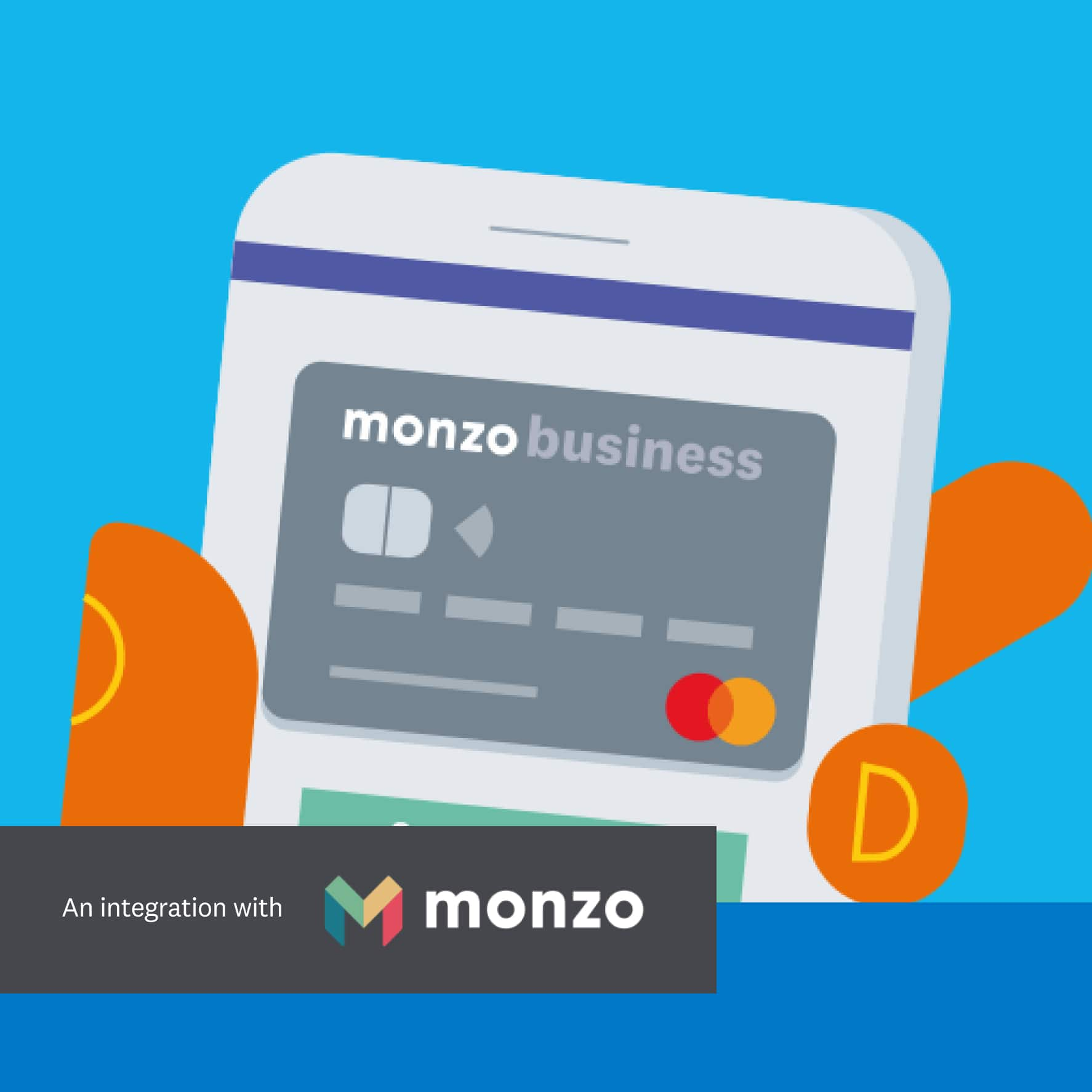 Xero in partnership with Monzo