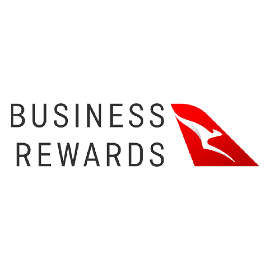 The Qantas Business Rewards logo