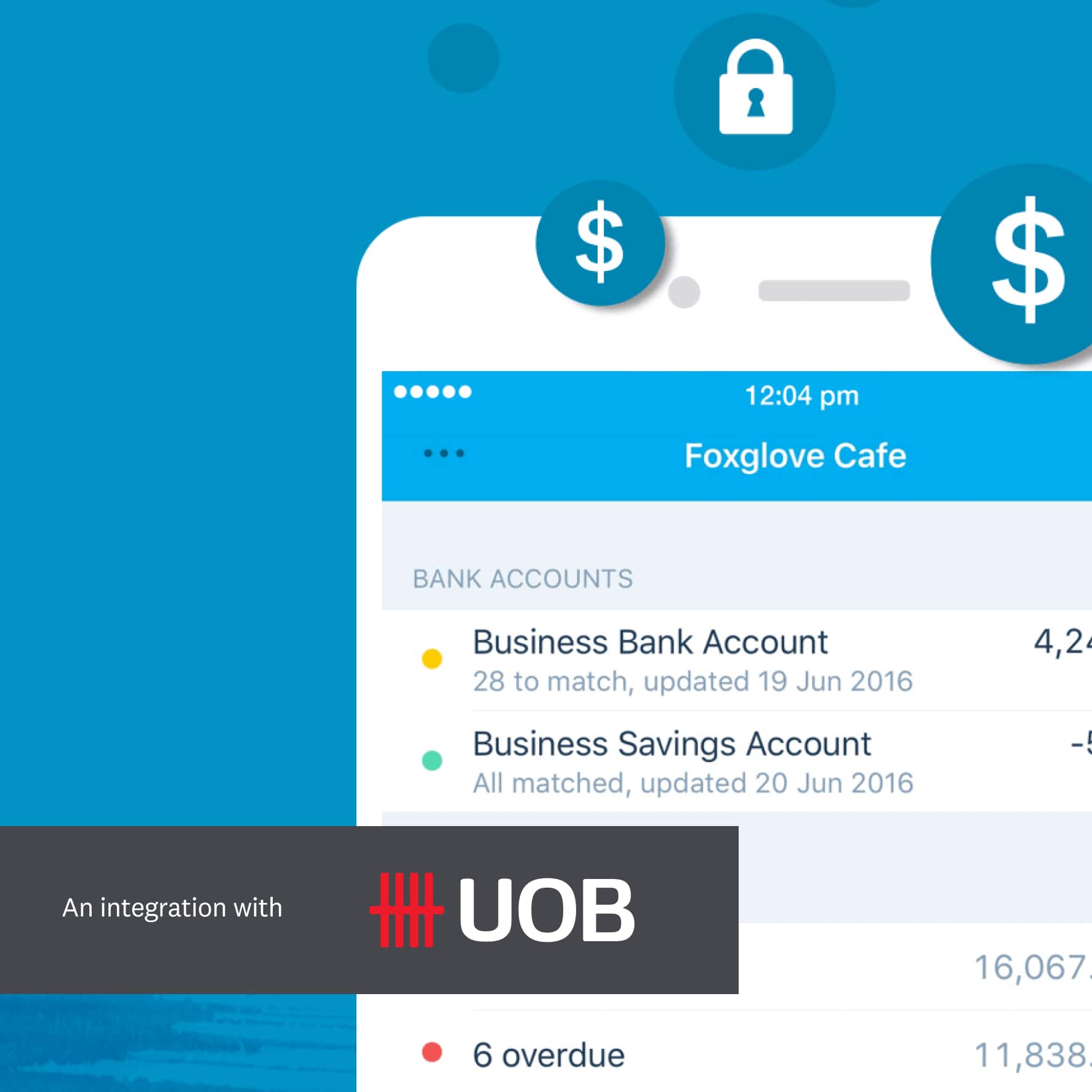 Xero in partnership with UOB