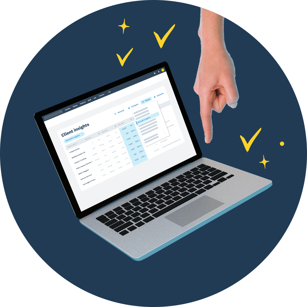 A series of ticks around a laptop indicates a seamless migration from GST Cashbook to Xero Ignite.