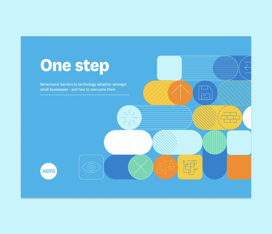 The cover of the ‘One step’ report.