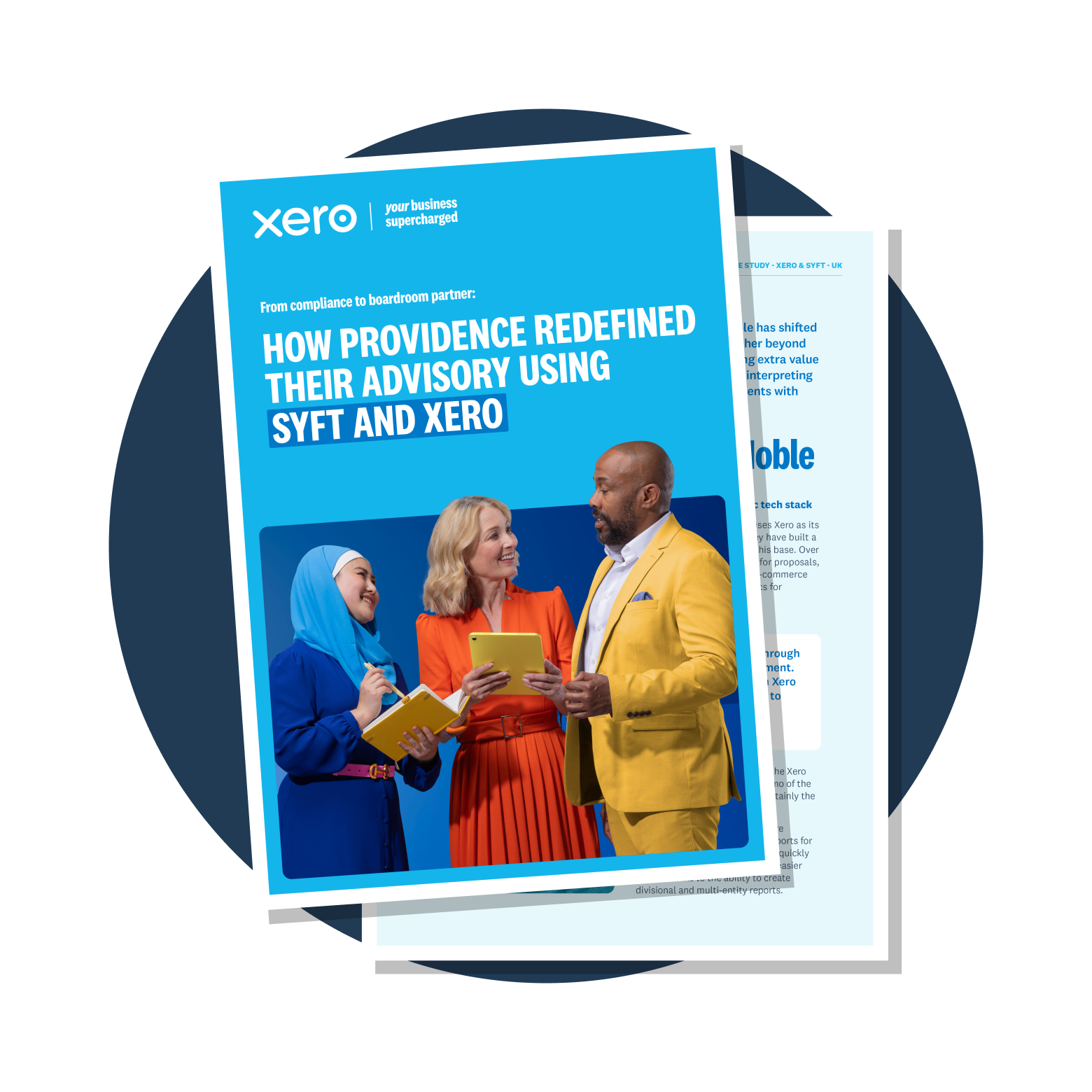 Cover of 'How Providence Financial redefined advisory' guide