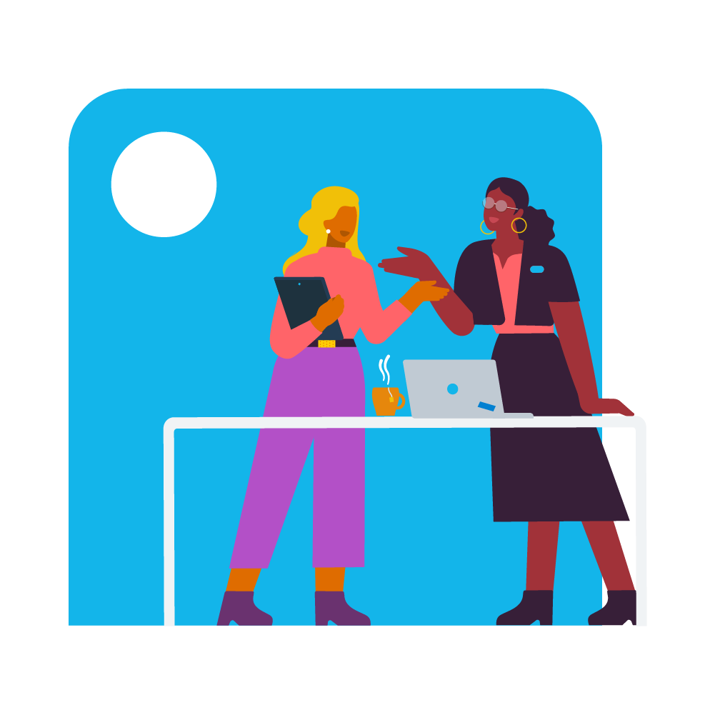 Graphic image with Xero logo and Gusto next logo