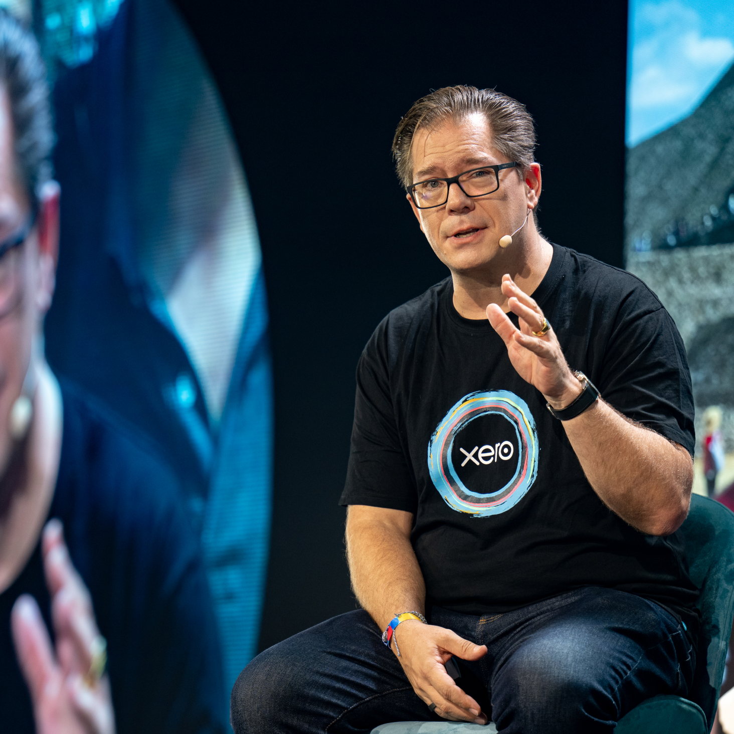 Alex von Schirmeister, Managing Director UK & EMEA, Xero speaking at Xerocon