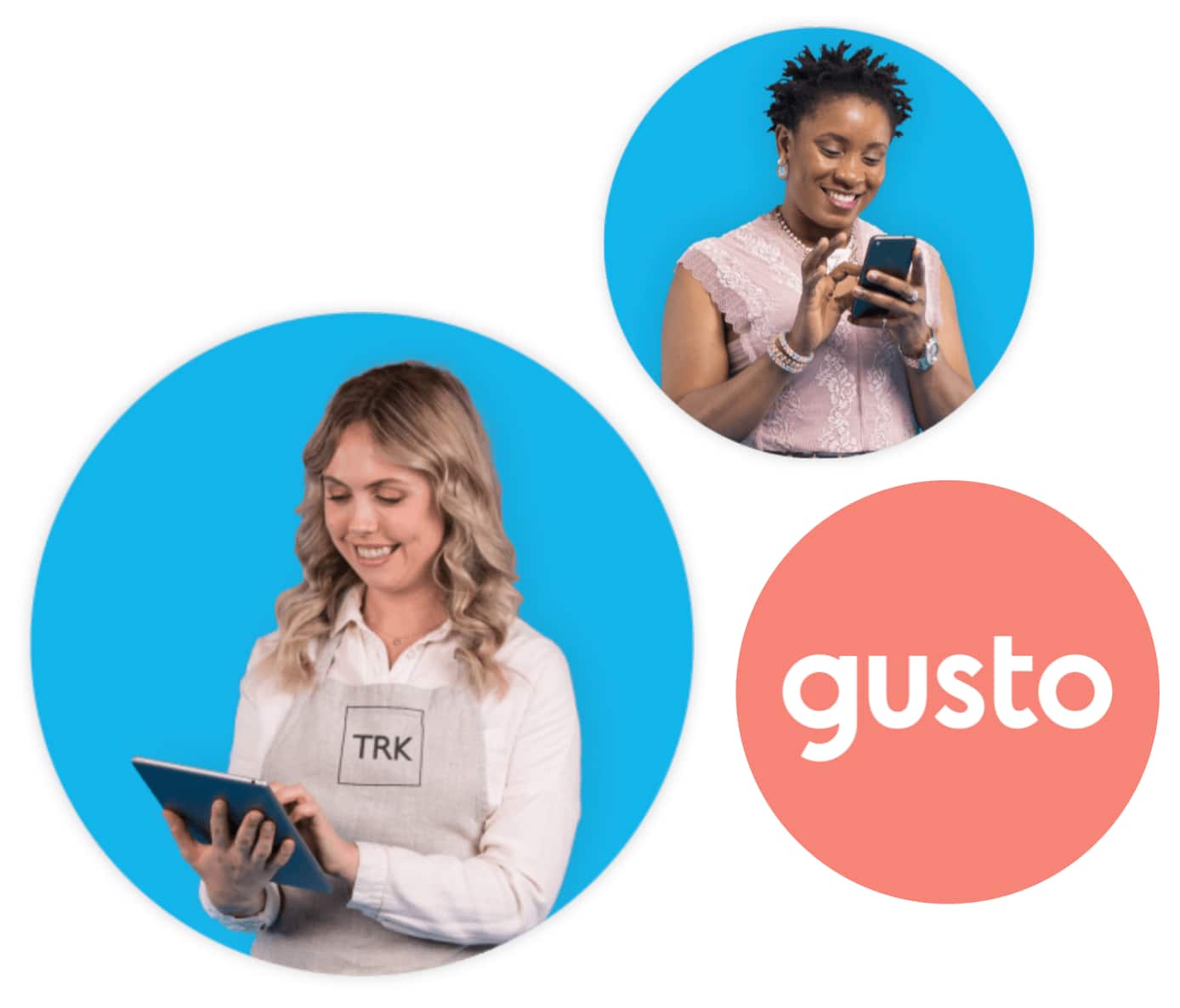 Employees access their payroll details and pay stubs online with Xero and Gusto payroll software.